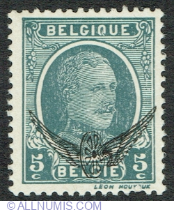 5 Centimes 1929 - King Albert I