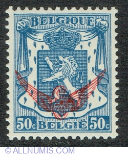 50 Centimes 1936 - Coat of Arms