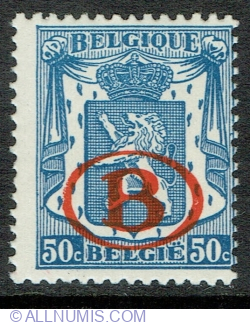 50 Centimes 1941 - Coat of Arms