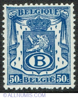 50 Centimes 1946 - Coat of Arms