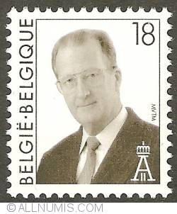 Image #1 of 18 Francs 1997 - King Albert II