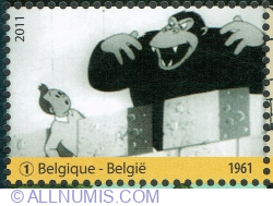 Image #1 of "1" 2011 - Tintin - Insula Neagră (film 1961