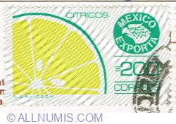 Image #1 of 200 Pesos 1987 - Citrus