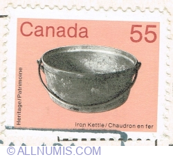 Image #1 of 55 cents 1987 - Iron Kettle
