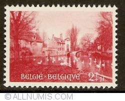 Image #1 of 2 + 1 Francs 1954 - Beguinage of Bruges