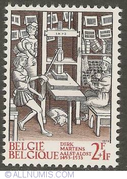 2 + 1 Francs 1973 - Dirk Martens