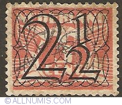 Image #1 of 2 1/2 Cent 1940 overprint on 3 Cent 1926