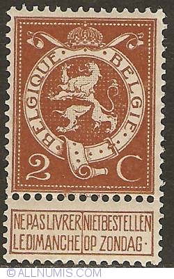 2 Centimes 1912
