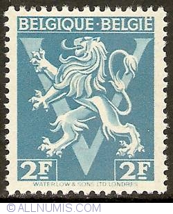 2 Francs 1944 - BELGIQUE-BELGIE