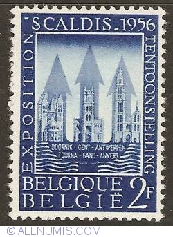 Image #1 of 2 Francs 1956 - Scaldis Exhibition