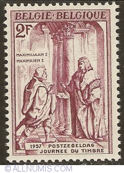 Image #1 of 2 Francs 1957 - Maximilian I