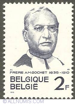 2 Francs 1962 - Frater Alexis-Marie Gochet