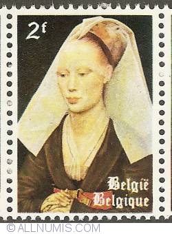 2 Francs 1964 - Rogier Van der Weyden - Portretul unui femei