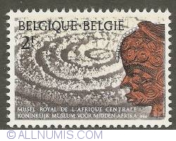 Image #1 of 2 Francs 1966 - Royal Museum of Central Africa