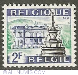 2 Francs 1968 - Spa - Source and Thermae