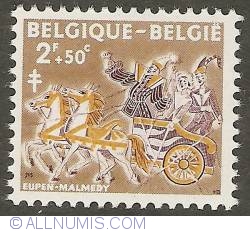 2 Francs + 50 Centimes 1959 - Prince Carnival (Eupen)