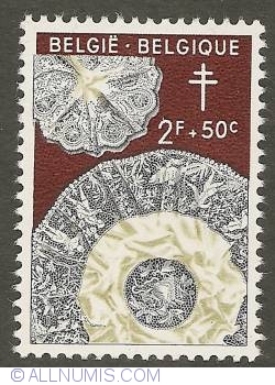 2 Francs + 50 Centimes 1960 - Lace