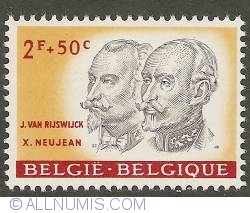 Image #1 of 2 Francs + 50 Centimes 1961 - J. Van Rijswijck - X. Neujean