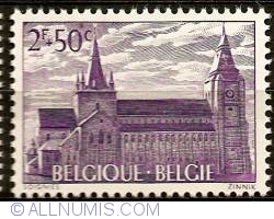 Image #1 of 2 Francs + 50 Centimes 1962 - Collegial Church of Soignies