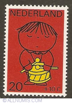 20 + 10 Cent 1969 - Child with Drum