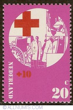 20 + 10 Cent 1972 - Red Cross