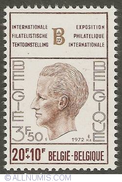 Image #1 of 20 + 10 Francs 1972 - Belgica '72