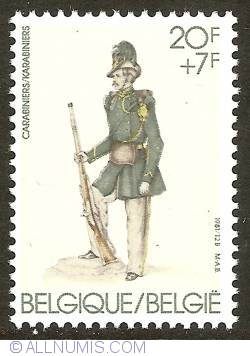 Image #1 of 20 + 7 Francs 1981 - Carabiniers