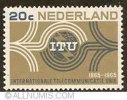 20 Cent 1965 - Centennial of International Telecommunication Union