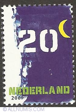 20 Cent 2001 - Surplus Stamp