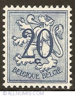 20 Centimes 1951 - Heraldic Lion