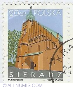 Image #1 of 20 Groszy 2005 - Sieradz - All Saints Collegiate Church