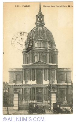 Image #1 of Paris - Dôme des Invalides (1917)
