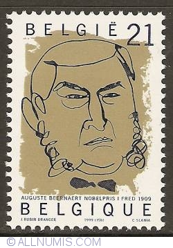 Image #1 of 21 francs 1999 - Auguste Beernaert