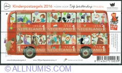 6 x (1° + 0.36 Euro) 2016 - Children Stamps - Fiep Westendorp