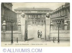 Paris - L'Ecole des Beaux Arts (1919)