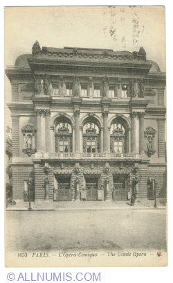 Paris - L'Opéra Comique (1920)