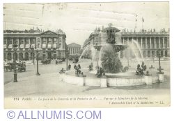 Paris - Place de la Concorde (1919)