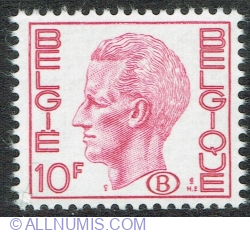 Image #1 of 10 Francs 1974 - King Baudouin