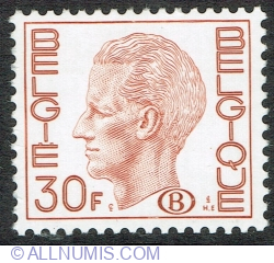 Image #1 of 30 Francs 1978 - King Baudouin