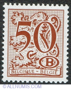 50 Centimes 1982 - Leul heraldic