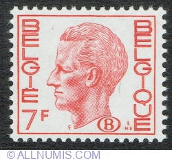 Image #1 of 7 Francs 1971 - King Baudouin