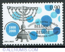 0.90 € 2008 - Societatea Evreiască din Belgia