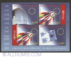 Image #1 of 2,20 Euro 2004 - European Union Souvenir Sheet