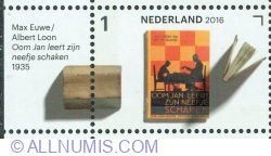 1° 2016 - Dutch Literature - Oom Jan leert zijn neefje schaken (1935, Max Euwe / Albert Loon)