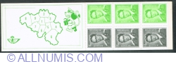 Image #1 of Booklet 1970 - 3 x 3.50 Francs + 3 x 1.50 Francs