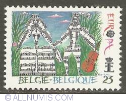 Image #1 of 23 Francs 1985 - European Year of Music