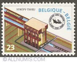 Image #1 of 23 Francs 1985 - Strépy-Thieu Boat Lift