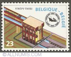 23 Francs 1985 - Strépy-Thieu Boat Lift