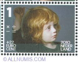 Image #1 of 1° + 0.22 Euro 2010 - Child at Mathematics Lessons