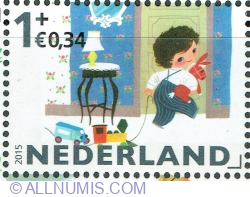 Image #1 of 1° + 0.34 Euro 2015 - Childrens Stamps